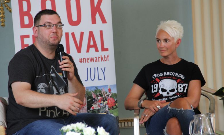 Chris Mould, Ben Mantle, Mark Chambers, Mary Haig at Newark Book Festival