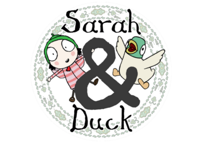Sarah and Duck Logo, Sponsors of Newark Book Festival 2024