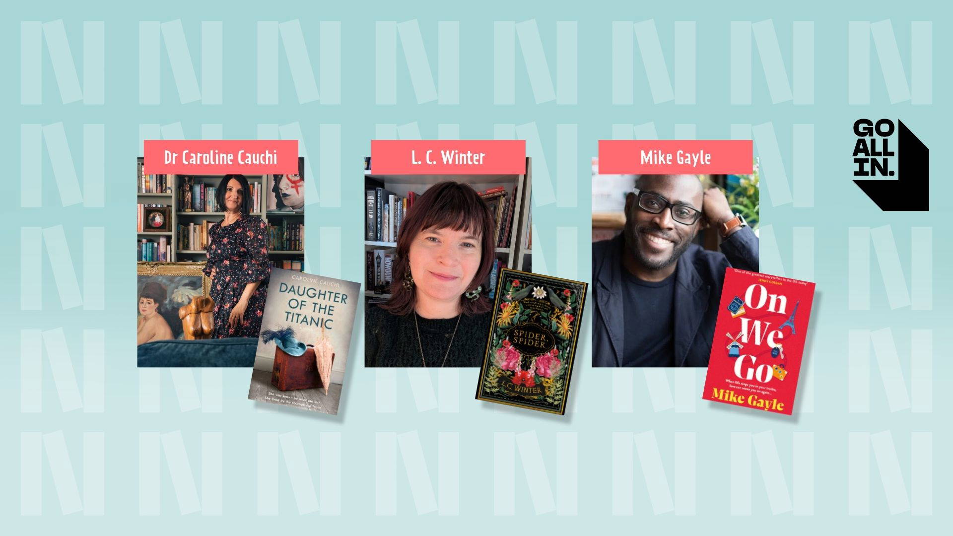 Go All In Reading for Pleasure - Author Panel - Newark Book Festival 2026